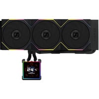 Lian Li HydroShift II LCD-S 360TL, Wasserkühlung schwarz