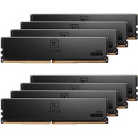 Team Group DIMM 128 GB DDR5-6800 (8x 16 GB) Octa-Kit ECC, Arbeitsspeicher schwarz, CTCMD5128G6800HC34BOC01, T-CREATE MASTER, Registred, INTEL XMP