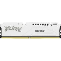 Kingston FURY DIMM 32 GB DDR5-5200 , Arbeitsspeicher weiß, KF552C36BWE-32, FURY Beast, AMD EXPO