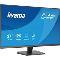 iiyama ProLite X2797QSU-B1, LED-Monitor 68.5 cm (27 Zoll), schwarz (matt), QHD, IPS, HDMI, DP, USB-Hub, Lautsprecher