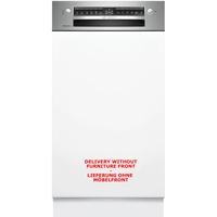 Bosch SPI4HMS49E Serie 4, Spülmaschine edelstahl (gebürstet), 45 cm, Home Connect