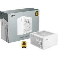 Ocypus Iota P1200 White, PC-Netzteil weiß, 1x 12-Pin High Power GPU, 3x PCIe, Kabelmanagement, 1200 Watt