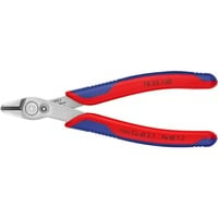 KNIPEX Electronic Super Knips XL 7803140, Elektronik-Zange rot/blau, mit Öffnungsfeder