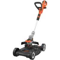 BLACK+DECKER 3-in-1 Rasentrimmer STC1820CM, 18Volt orange/schwarz, Li-Ionen Akku 2,0Ah