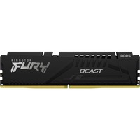 Kingston FURY DIMM 16 GB DDR5-5200 , Arbeitsspeicher schwarz, KF552C40BB-16, FURY Beast, INTEL XMP
