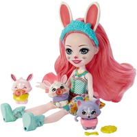 Mattel Enchantimals Baby Bestie Bree Bunny & Twist Bunny, Puppe