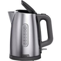Braun Wasserkocher PurShine WK 1500 GY edelstahl/grau, 1,7 Liter, 2.200 Watt