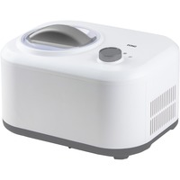 Domo Eismaschine DO9243I weiß/grau, für 1.000ml Eiscreme, 100 Watt Kompressor