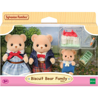 EPOCH Traumwiesen Biscuit Bären Familie, Spielfigur 