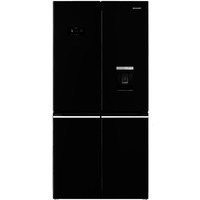 SHARP SJ-NFA35IHDBD-EU, Multi-Door schwarz (matt)