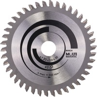 Bosch PRO Multi Material Kreissägeblatt, Ø 130mm, 42Z Bohrung 20mm, für Handkreissägen