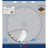 Bosch Professional PRO Wood Kreissägeblatt, Ø 315mm, 28Z Bohrung 30mm, für Tischkreissägen