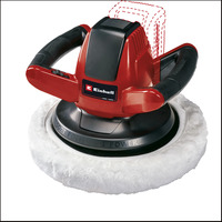 EINHELL Power X-Change Akku-Autopoliermaschine CE-CB 18/254 Li-Solo, 18Volt rot/schwarz, ohne Akku und Ladegerät