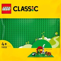 LEGO 11023 Classic Grüne Bauplatte, Konstruktionsspielzeug grün, Quadratische Grundplatte mit 32x32 Noppen