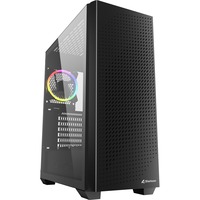 Sharkoon VS9 RGB , Tower-Gehäuse schwarz, Tempered Glass