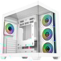 Cooler Master Elite 681 , Tower-Gehäuse weiß, Tempered Glass x 2