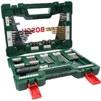 Bosch Heimwerken & Garten V-Line TiN-Bohrer- und Bit-Set, 91-teilig , Bohrer- & Bit-Satz grün