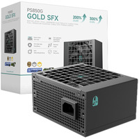 DeepCool GAMER STORM PS850G, PC-Netzteil schwarz, 1x 12-Pin High-Power GPU, 3x PCIe, Kabelmanagement, 850 Watt