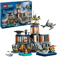 LEGO 60419 City Polizeistation auf der Gefängnisinsel, Konstruktionsspielzeug 