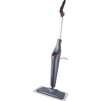 Vileda Dampfreiniger Steam Plus Plus XXL schwarz/rot, inkl. 2 Ersatzbezügen