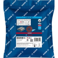 Bosch Professional X-LOCK Expert R781 Prisma Ceramic Fiberschleifscheibe, Ø 125mm, K80 25 Stück, Bohrung 22,23mm