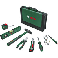Bosch Universal Handwerkzeug-Set, 25-teilig grün, mit Werkzeugtasche