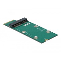 DeLOCK Adapter M.2 Key B+M zu Mini PCIe Slot 