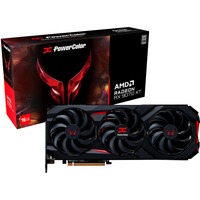 PowerColor Radeon RX 9070 XT Red Devil 16GB OC, Grafikkarte schwarz, RDNA4, GDDR6, 3x DisplayPort, 1x HDMI 2.1