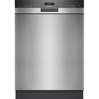 Siemens SN45ZS07CE iQ500, Spülmaschine edelstahl (gebürstet)/schwarz, 60 cm, Home Connect