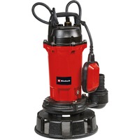 EINHELL Schmutzwasserpumpe GE-DP 900 Cut, Tauch- / Druckpumpe rot/schwarz, 900 Watt