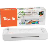  Peach 2 in 1 A4 Laminiergerät Plug & Play  inkl. Trimmer & Laminierfolien