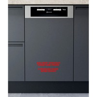 Bauknecht BSBO 3O23 PF X, Spülmaschine silber, 45 cm