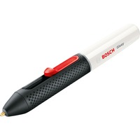 Bosch Heimwerken & Garten Akku-Heißklebestift Gluey Pen, Marshmallow, Heißklebepistole weiß/schwarz, inkl. 20 Klebesticks