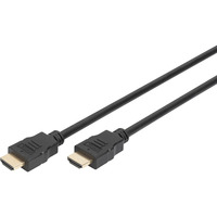 Digitus HDMI High Speed Kabel mit Ethernet, Typ A schwarz, 10 Meter