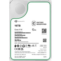 Seagate Exos X16 12 TB Generalüberholt, Festplatte SATA 6 Gb/s, 3,5"