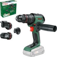 Bosch Akku-Schlagbohrschrauber AdvancedImpact 18V-80 QuickSnap Solo grün, ohne Akku und Ladegerät, POWER FOR ALL ALLIANCE
