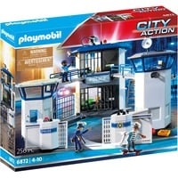 PLAYMOBIL 6872 City Action Polizei-Kommandozentrale mit Gefängnis, Konstruktionsspielzeug