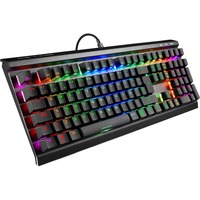 Sharkoon SKILLER SGK60, Gaming-Tastatur schwarz, ES-Layout, Kailh Box Red