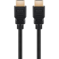 goobay Ultra High-Speed HDMI Kabel mit Ethernet, HDMI 2.1 schwarz, 2 Meter