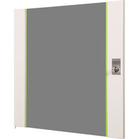 Digitus Glas-Fronttür für 19" 12HE Wandgehäuse Unique Serie, Frontpanel grau, 12 Höheneinheiten