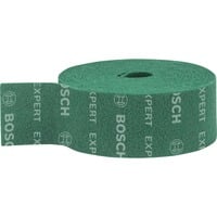 Bosch Professional Expert Vliesrolle N880 Allzweck, 115mmx10m, Schleifblatt grün, 10 Meter Rolle, zum Handschleifen