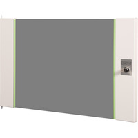 Digitus Glas-Fronttür für 19" 7HE Wandgehäuse Unique Serie, Frontpanel grau, 7 Höheneinheiten