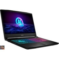 MSI Katana A15 AI B8VF-451, Gaming-Notebook schwarz, AMD Ryzen 7 8845HS, NVIDIA GeForce RTX 4060, 16 GB DDR5, 512 GB (512 GB SSD), Windows 11 Home 64-Bit