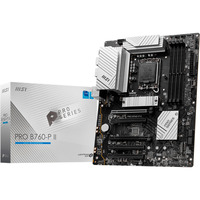 MSI MSI PRO B760-P II, Mainboard schwarz