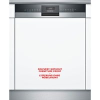 Siemens SN53ES14VE IQ300, Spülmaschine edelstahl (gebürstet)/schwarz, 60 cm, Home Connect