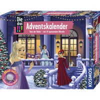 KOSMOS Die drei !!! Adventskalender 2026, Experimentierkasten Tanz der Diebe - in 24 spannenden Rätseln