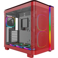 Montech KING PRO 95   , Tower-Gehäuse rot, Tempered Glass x 2