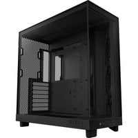 NZXT H6 Flow , Tower-Gehäuse schwarz, Tempered Glass