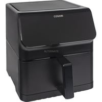 Cosori Heißluftfritteuse Premium II Chef Edition CAF-P651-KEUR schwarz, 1.700 Watt, Korb 6,2 Liter