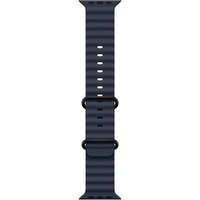 Apple 49 mm Ocean Armband, Uhrenarmband dunkelblau/schwarz